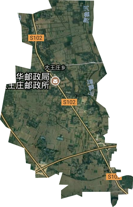 大王庄乡卫星图
