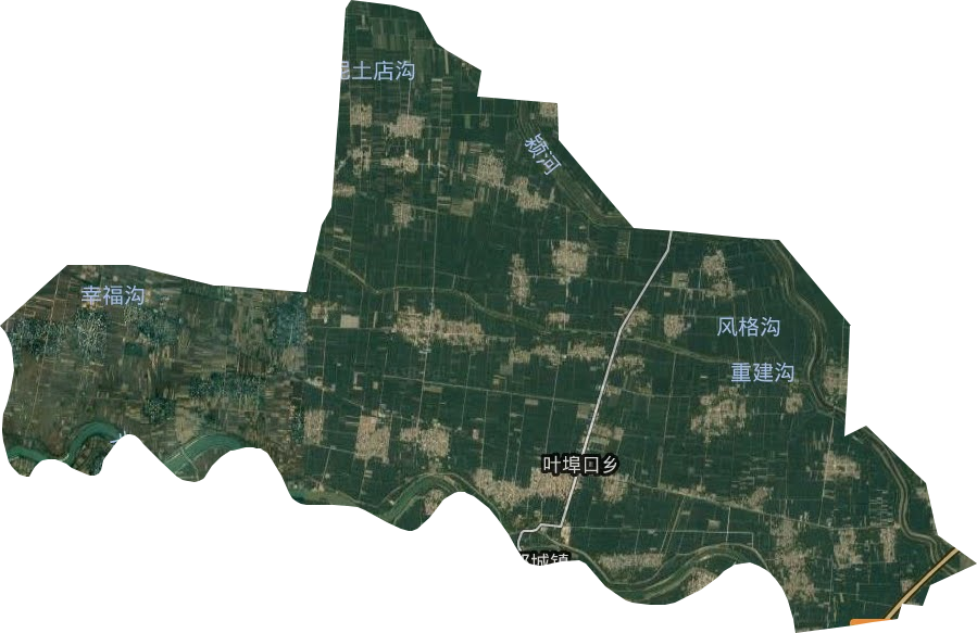 叶埠口乡卫星图