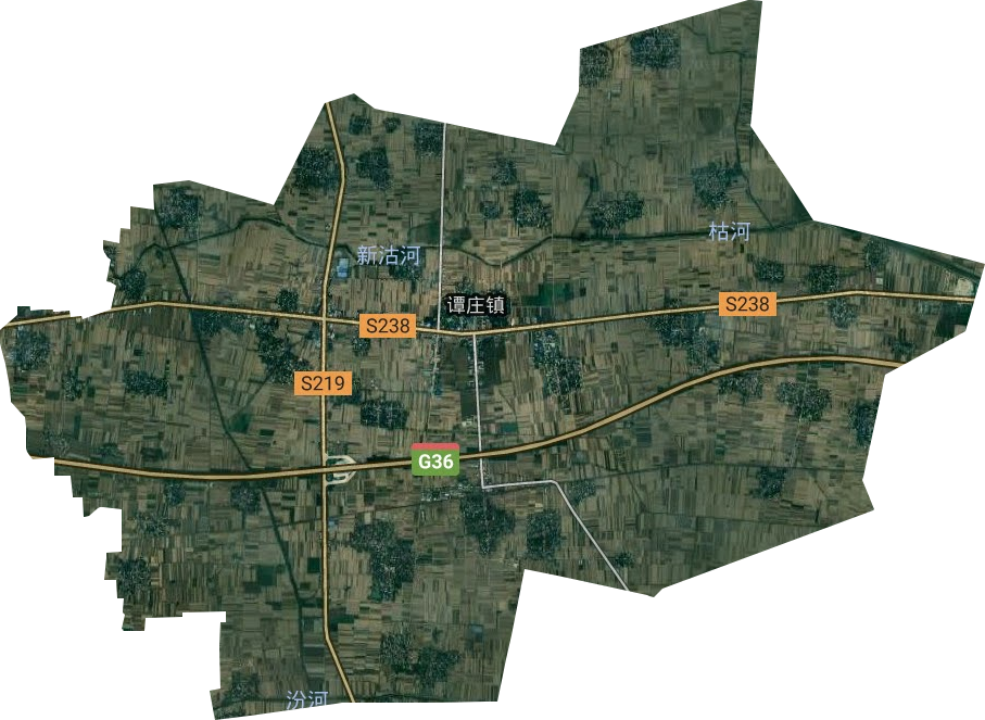 谭庄镇卫星图