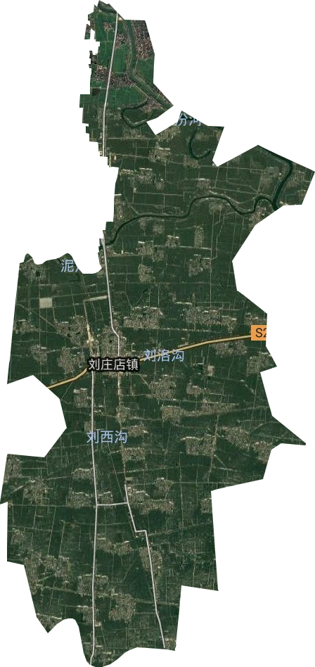 刘庄店镇卫星图