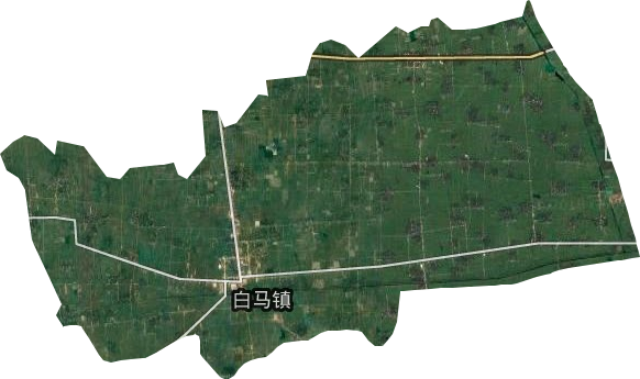 白马镇卫星图
