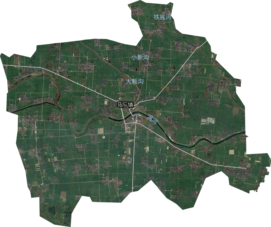 马厂镇卫星图