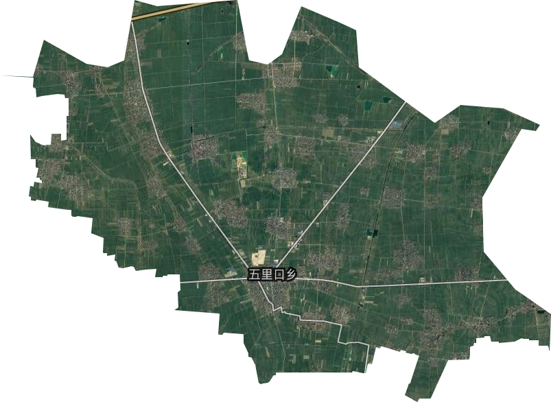五里口乡卫星图