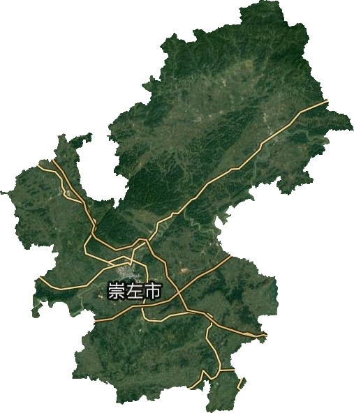 江州区卫星图