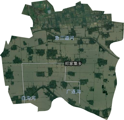 郑家集乡卫星图