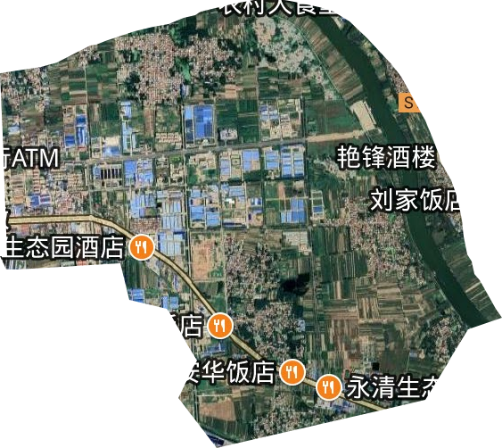 东方办事处卫星图