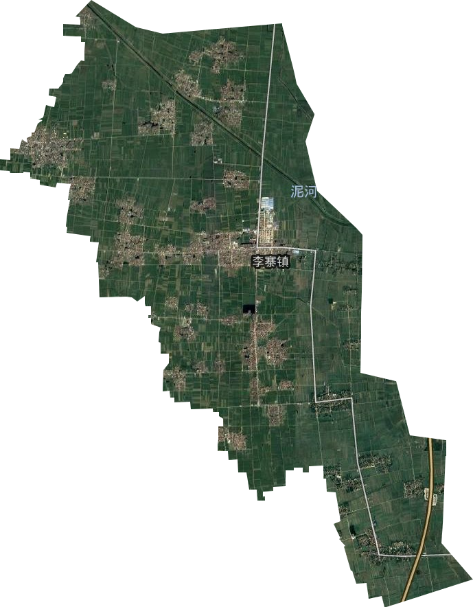 李寨镇卫星图