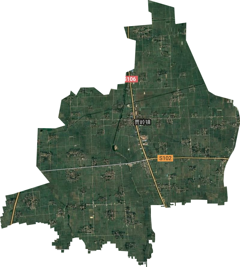 贾岭镇卫星图