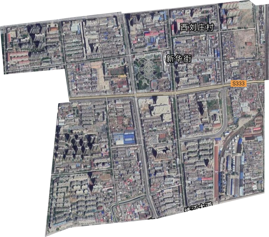 人民街道卫星图