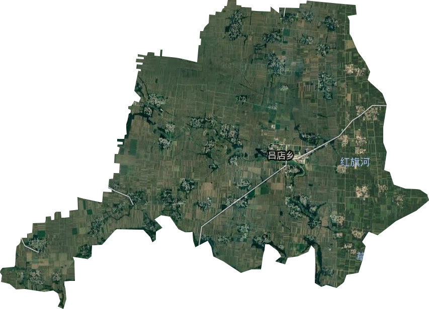 吕店乡卫星图