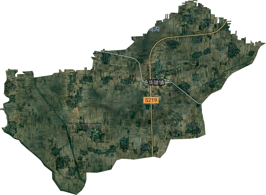 华陂镇卫星图