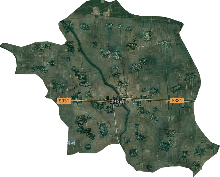 塔桥镇卫星图