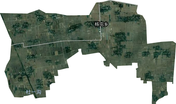 杨屯乡卫星图