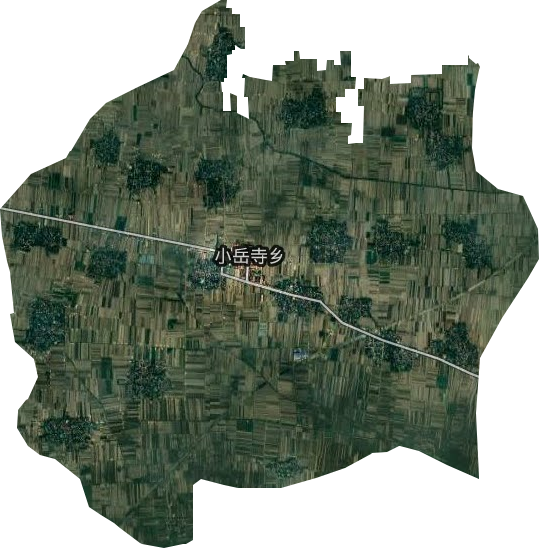 小岳寺乡卫星图