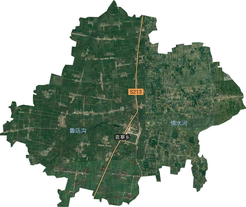 袁寨乡卫星图