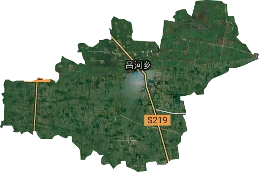 吕河乡卫星图