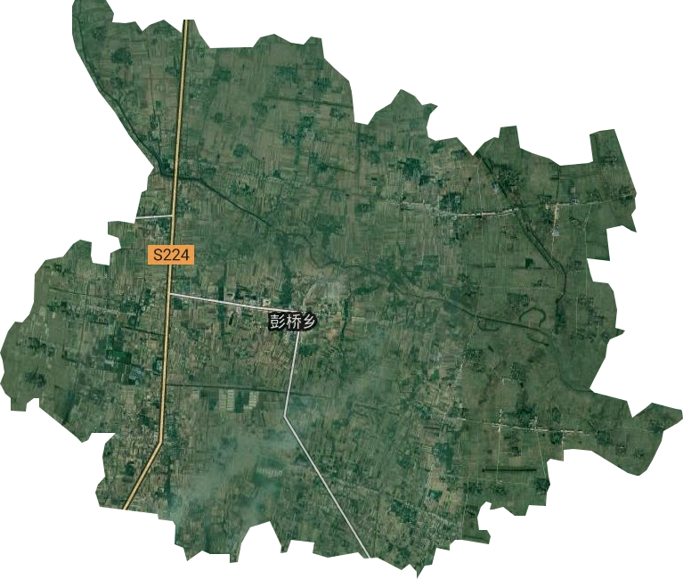 彭桥乡卫星图