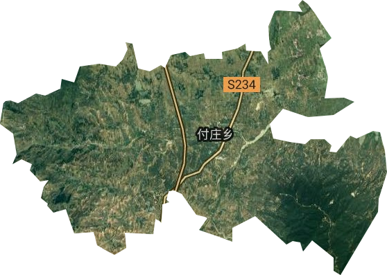 付庄乡卫星图
