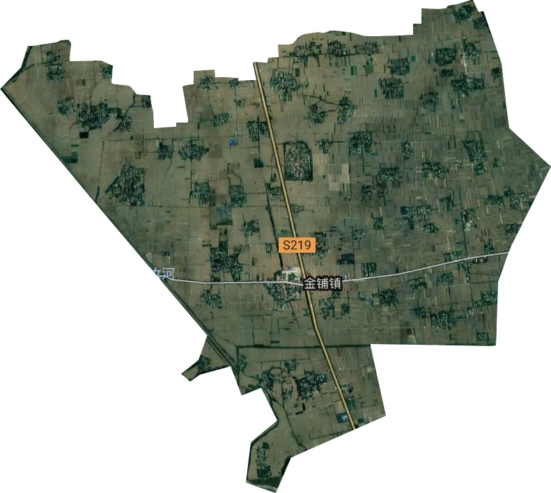 金铺镇卫星图
