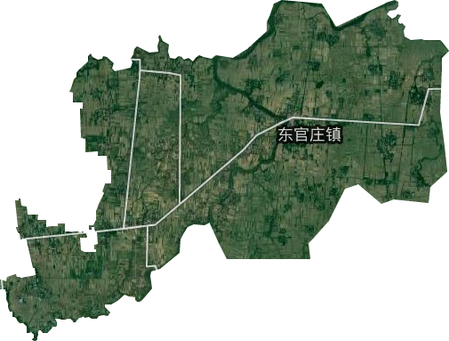 东官庄镇卫星图