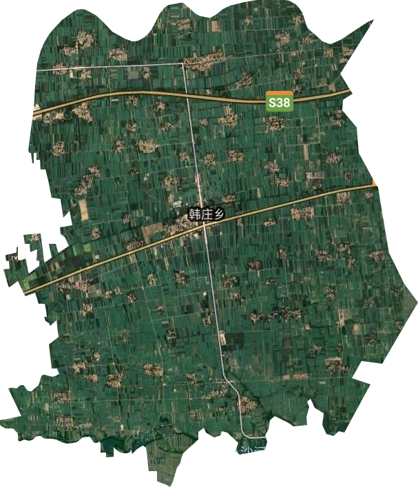 韩庄镇卫星图