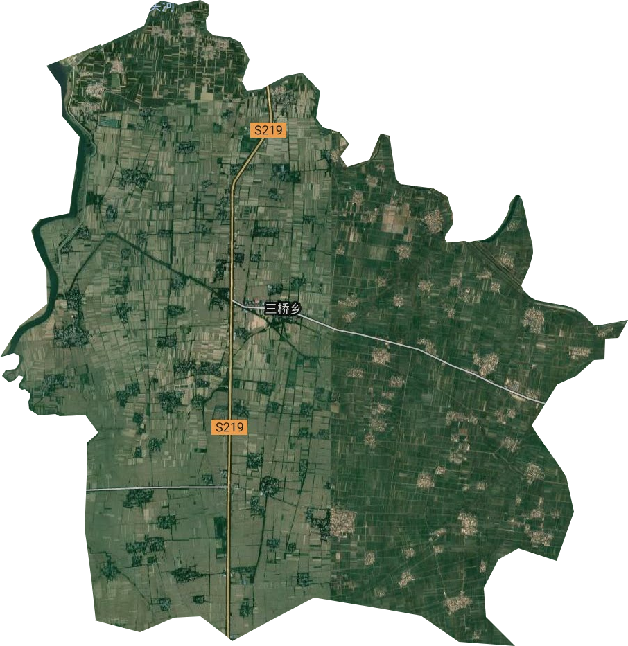 三桥镇卫星图
