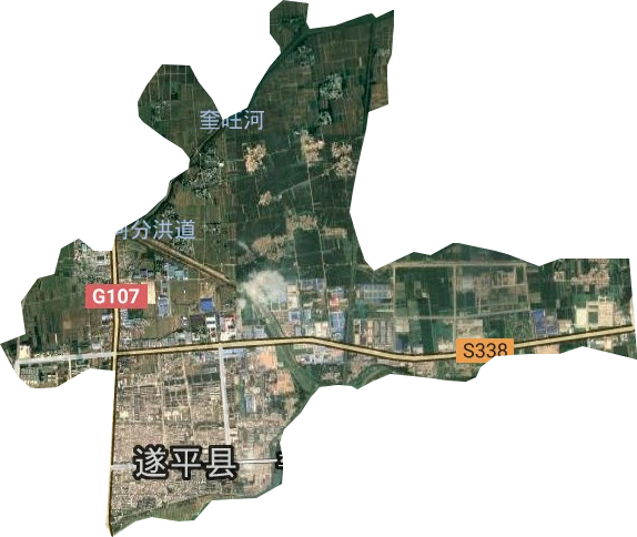 瞿阳街道卫星图