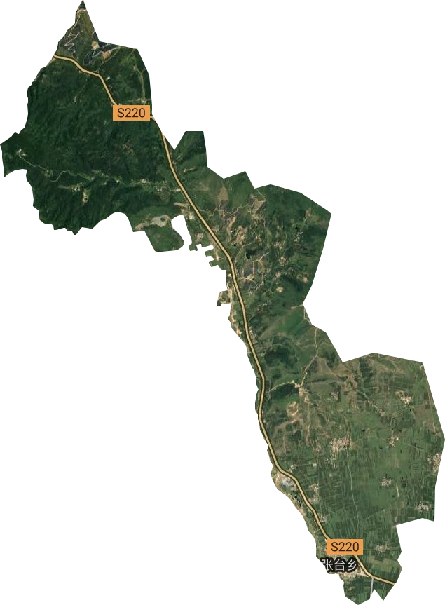 凤鸣谷风景区卫星图