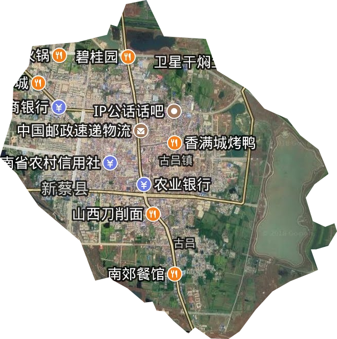 古吕街道卫星图