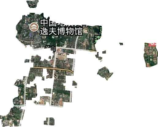 关山街道卫星图