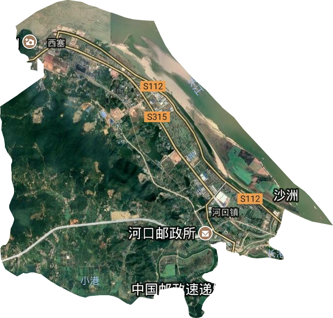 西塞山工业园区管委会卫星图