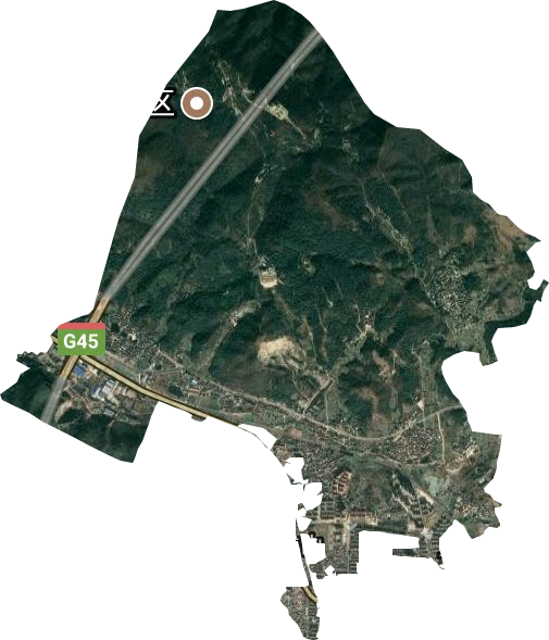 东方山风景区服务处卫星图