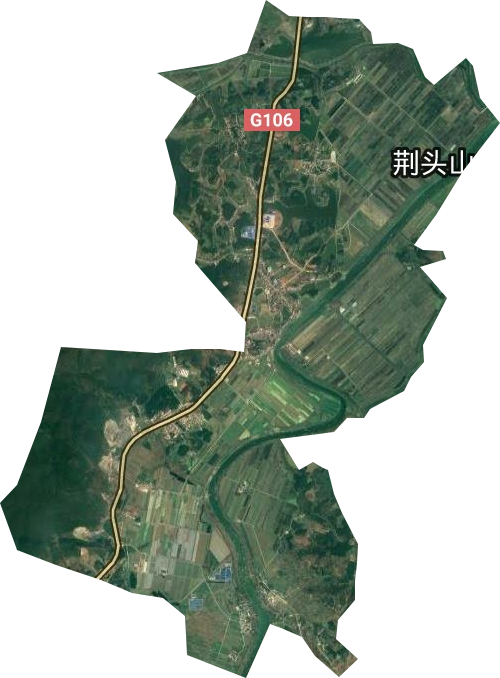 率洲农场卫星图