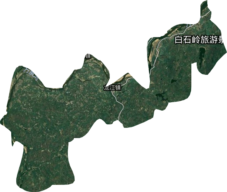 龙江镇卫星图