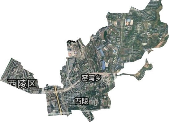 西陵街道卫星图