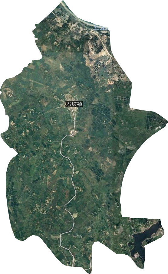 冯坡镇卫星图