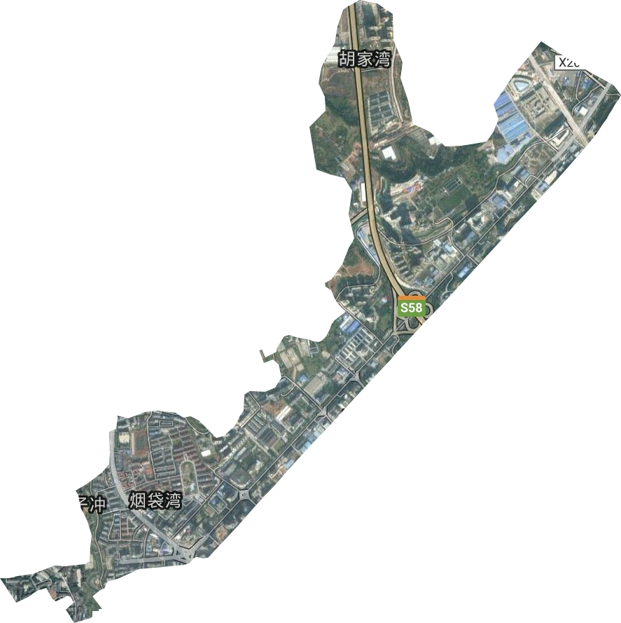 北苑街道卫星图