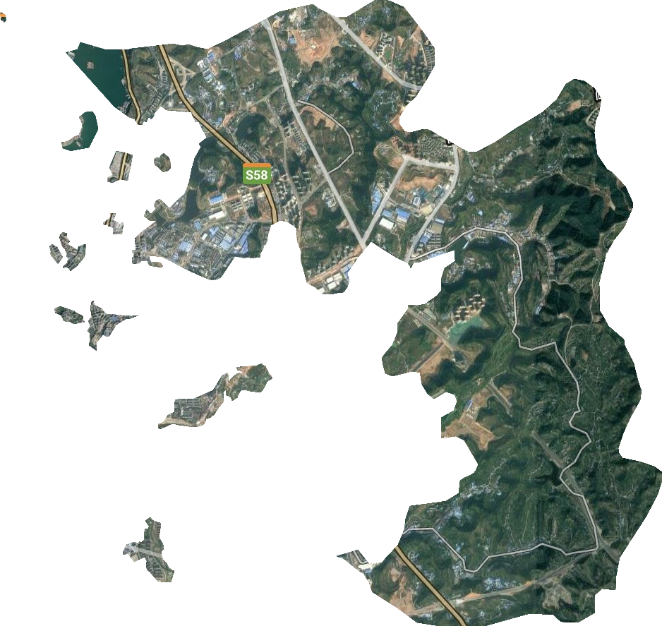 窑湾乡卫星图