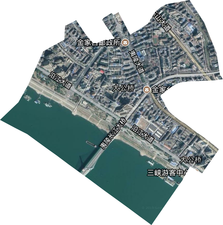大公桥街道卫星图