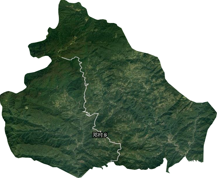 邓村乡卫星图