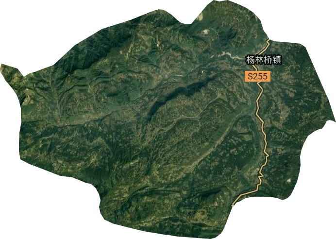 杨林桥镇卫星图