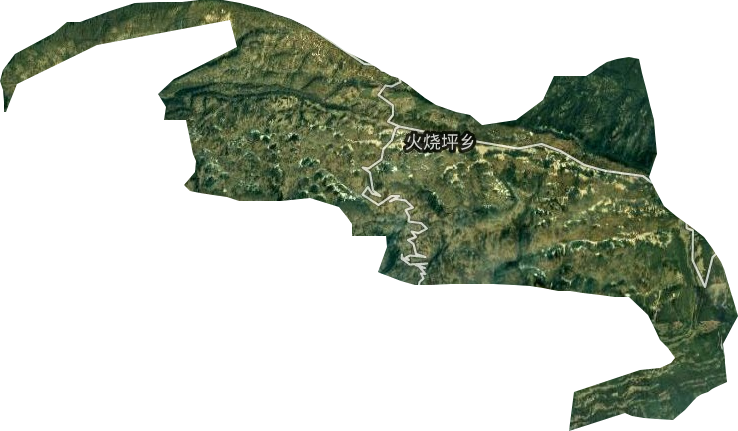 火烧坪乡卫星图