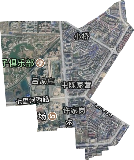 高新区紫贞街道卫星图