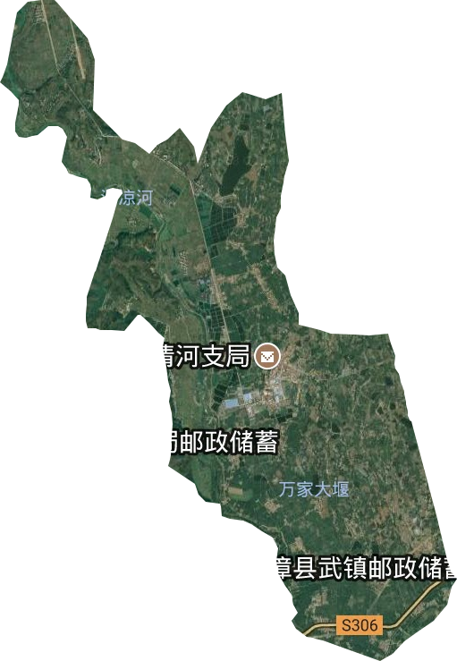 清河管理区卫星图