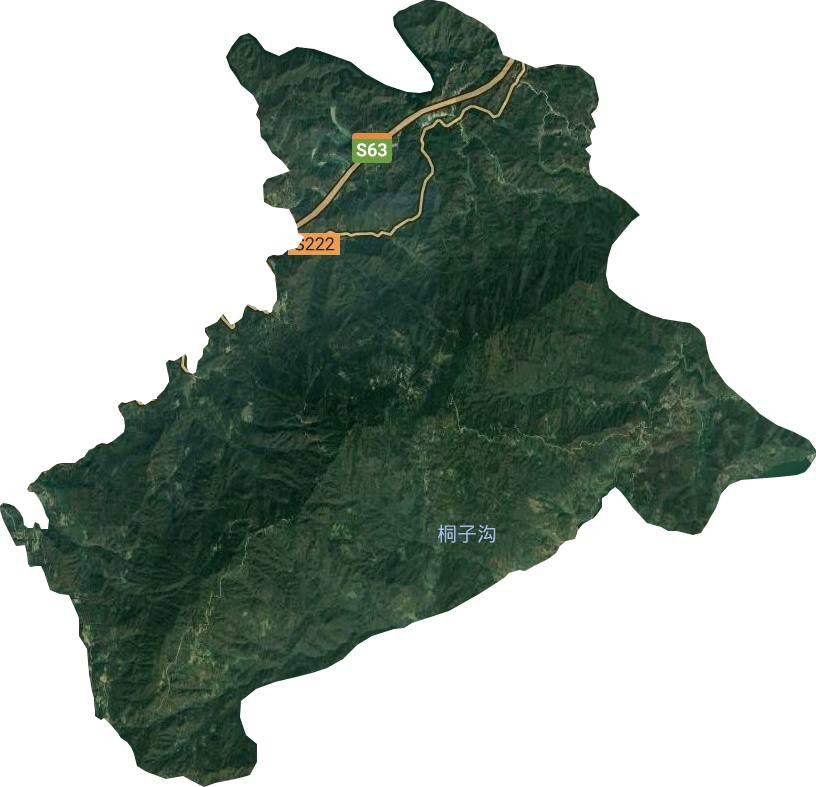 薤山林场卫星图