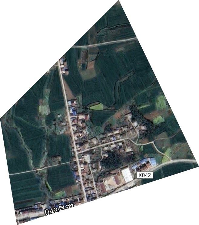 林茂山林场卫星图