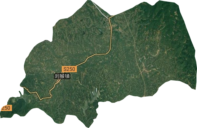 刘猴镇卫星图