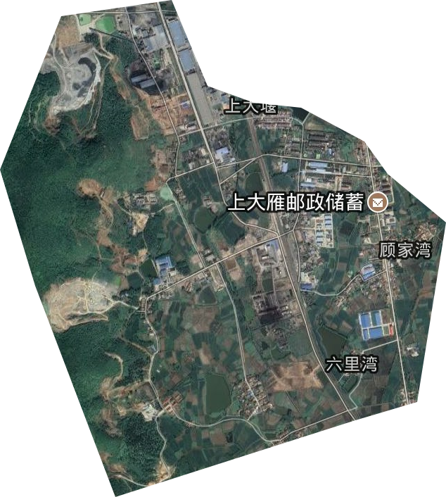 大雁工业园区卫星图