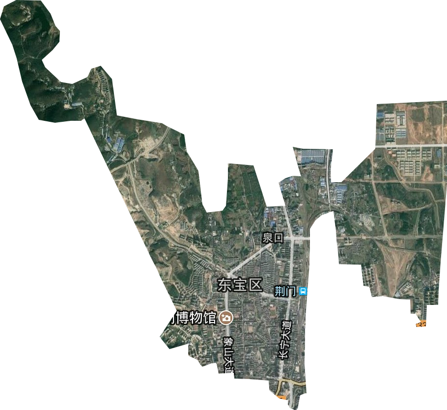 泉口街道卫星图