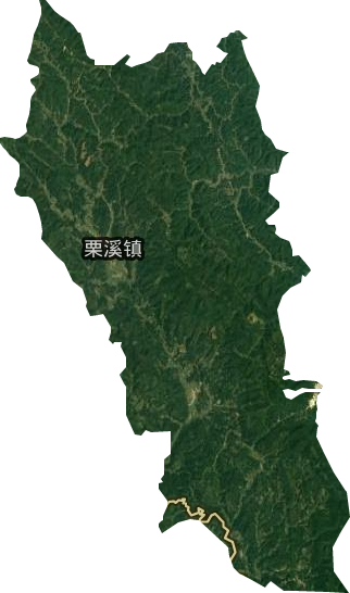 栗溪镇卫星图